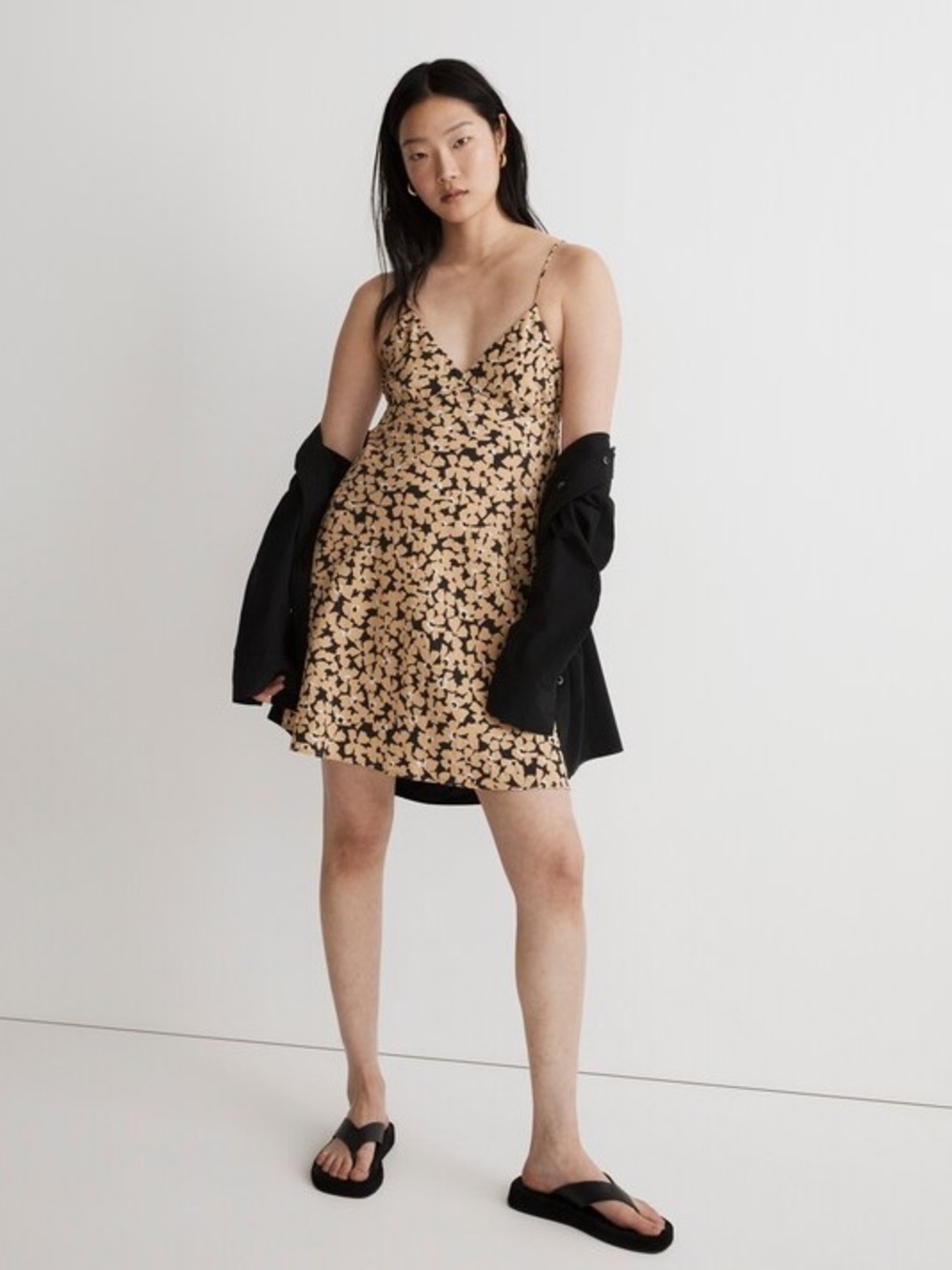 Madewell Layton Mini Slip Dress Eco Friendly/Sustainable Fashion